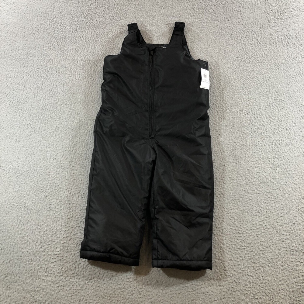 old navy Snow Bib Kids 2T Black Insulated